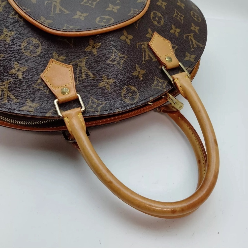 Louis Vuitton LV Hand Bag Ellipse MM Brown Monogram - Picture 2 of 8